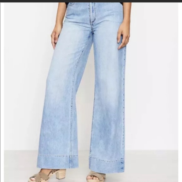 LOFT Denim - LOFT Jeans High Waist Palazzo High Rise Size 29 Size 8